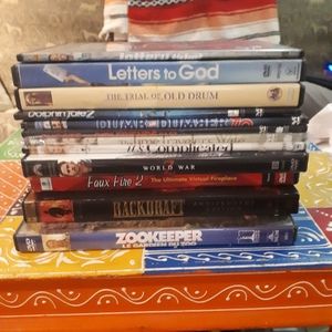 12 DVD's for $12